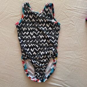 Plum gymnastics leotard